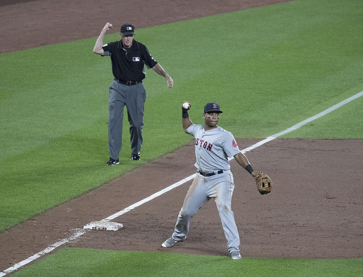 Devers debuta en primera con los Gigantes de San Francisco