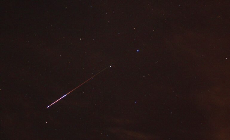 Agosto trae lluvia de meteoros y show planetario