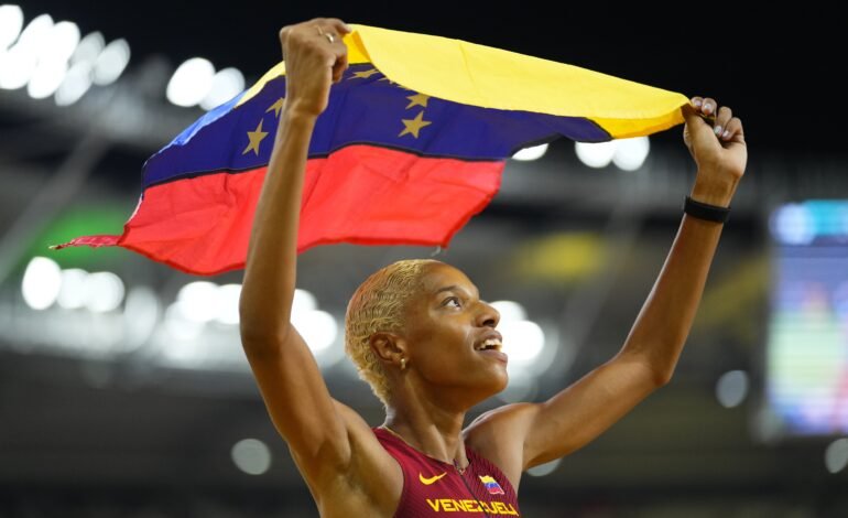 Yulimar Rojas llevará la bandera de Venezuela en París 2024