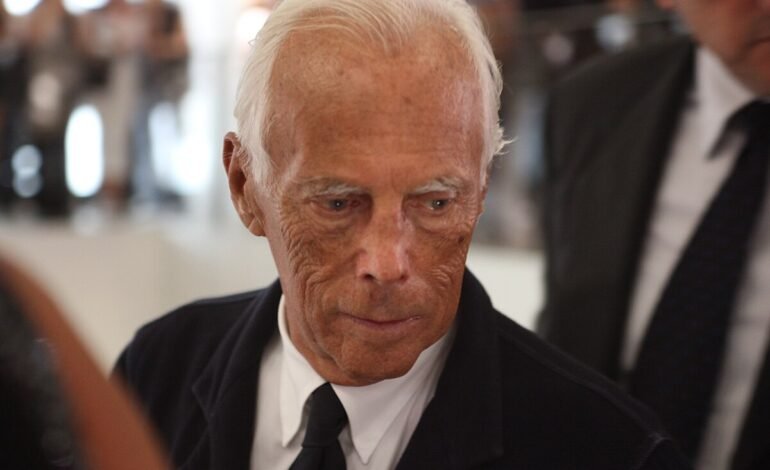 Giorgio Armani, el rey de la moda italiana, muere a los 91 años