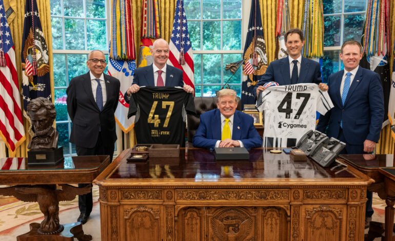 Trump recibe a la Juventus antes del Mundial de Clubes