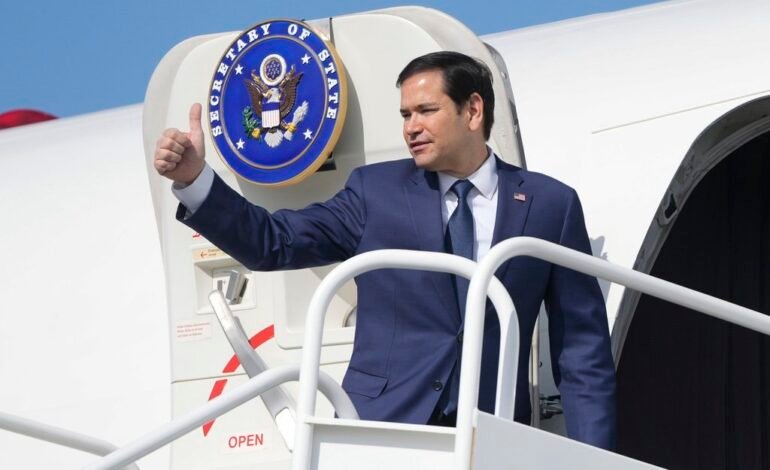 Rubio visitará México y Ecuador en gira contra carteles